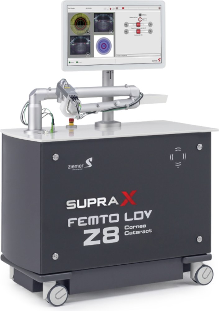 Ziemer SUPRA X FEMTO LDV Z8 femtosecond laser